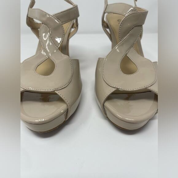Guess Tan Wedge Heels Women’s Size 8.5M - Picture 4 of 13